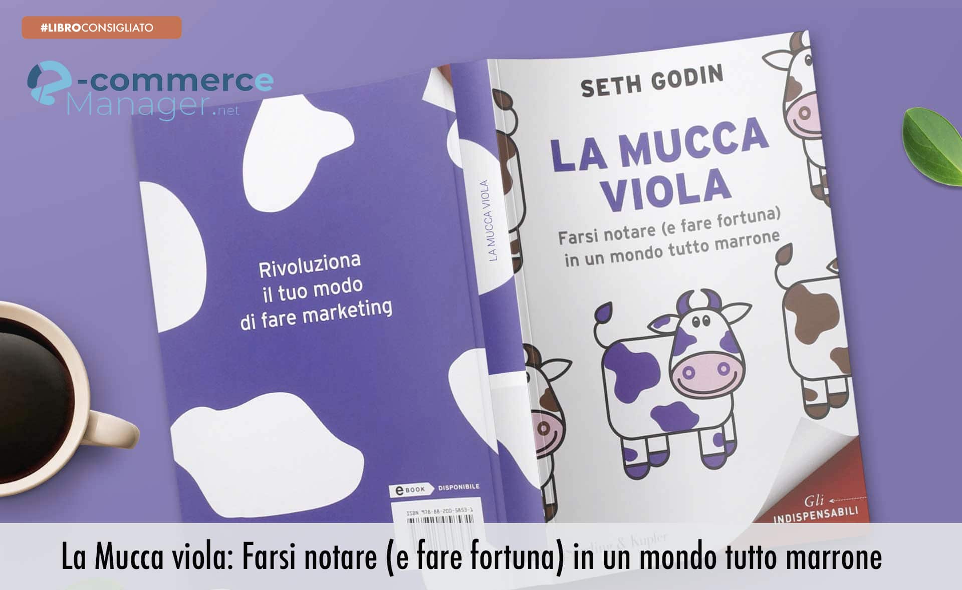 La Mucca viola (Purple cow) di Seth Godin: recensione e approfondimenti del  libro